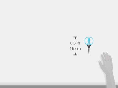 Karen Kay Buckley® Perfect Scissors™, Medium 6-inch #KKBPSM Micro-Serrated Non-Slip Blades for Appliqué, Fabric Trimming, Quilting, Sewing, Patchwork, Crafts. Sharp Blades Grip and Cut Many Layers