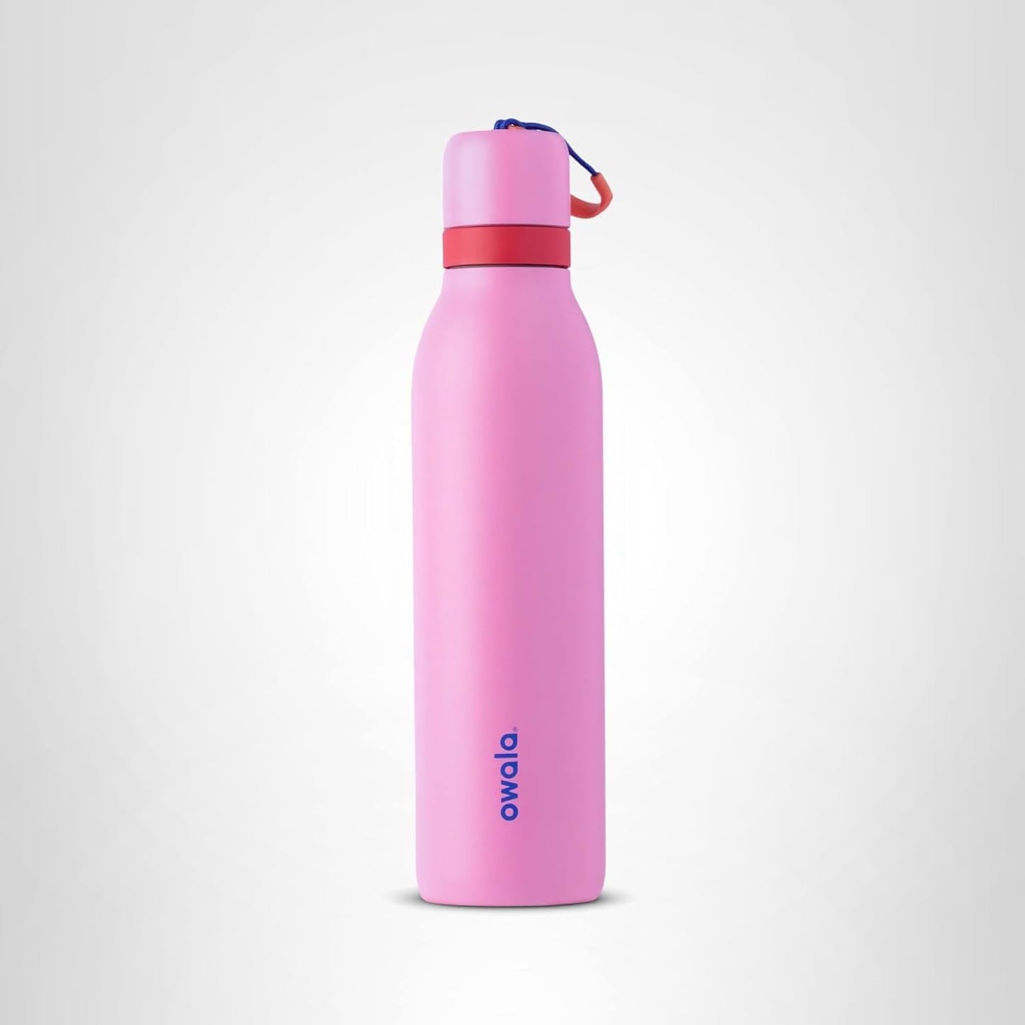 Owala FreeSip Twist Insulated Stainless Steel Water Bottle with Straw for Sports and Travel, BPA-Free, 24-oz, Fruit Punch