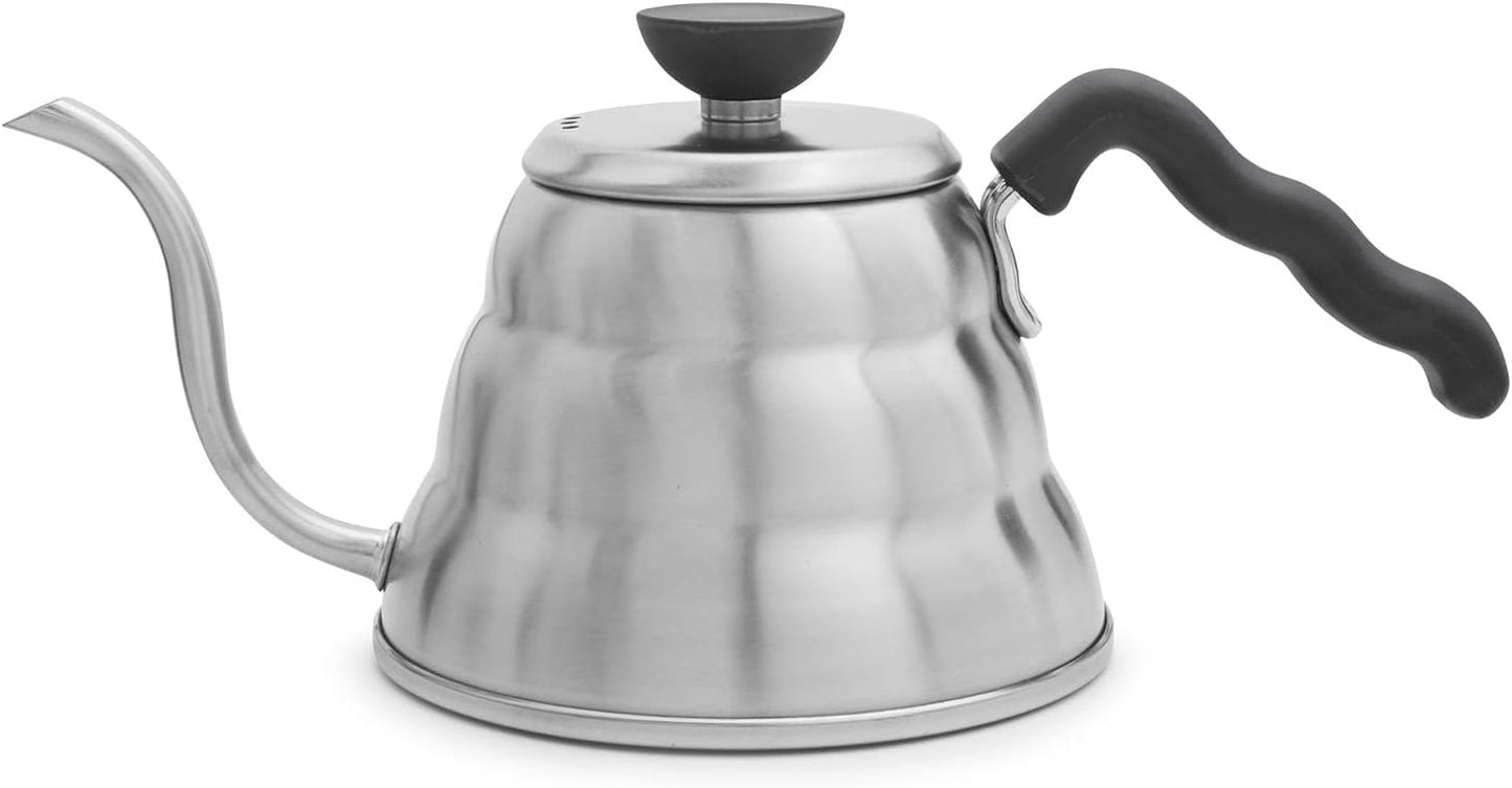 Hario V60 "Buono" Gooseneck Drip Kettle, 1000ml, Silver