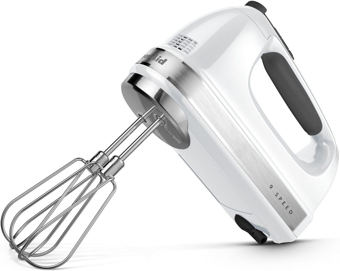 KitchenAid 9-Speed Hand Mixer - KHM926, White