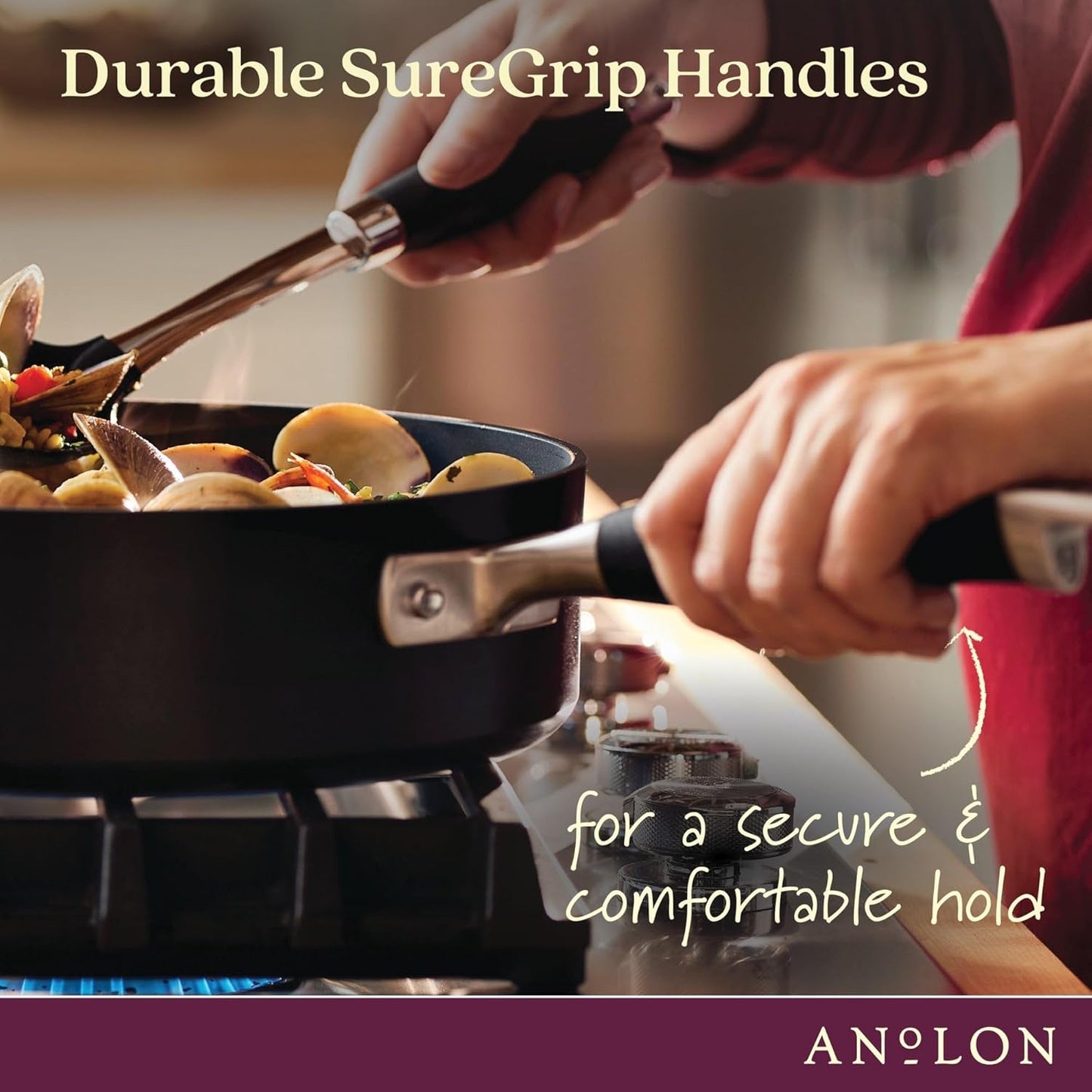 Anolon Advanced Home Hard Anodized 11-Piece Cookware Set