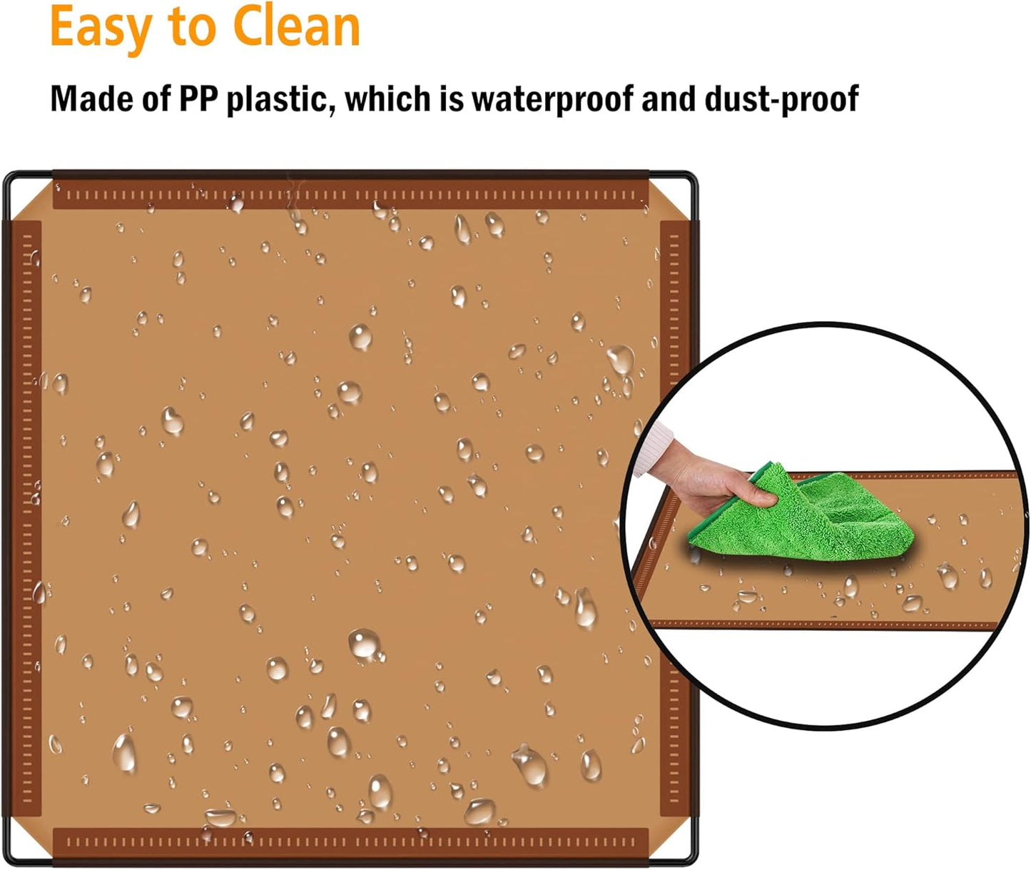 HOMIDEC Closet Organizer, 12-Cube Closet Organizers and Storage, Cube Storage Organizer for Kids, Closet, Bedroom, Bathroom, Office, Brown