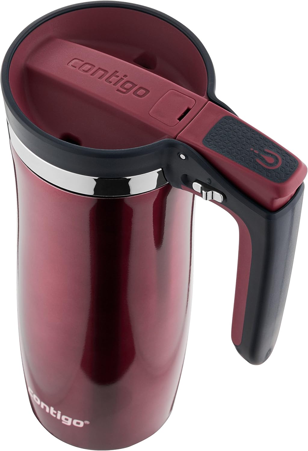 Contigo Handled AUTOSEAL Stainless Steel Travel Mug with Easy-Clean Lid 16oz.