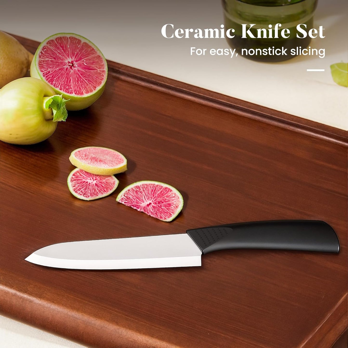 Kitchen Induction Cookware & Bakeware Set - 30 Piece Black Granite Cooking Pans Set, Non-Stick Pots and Pans Set