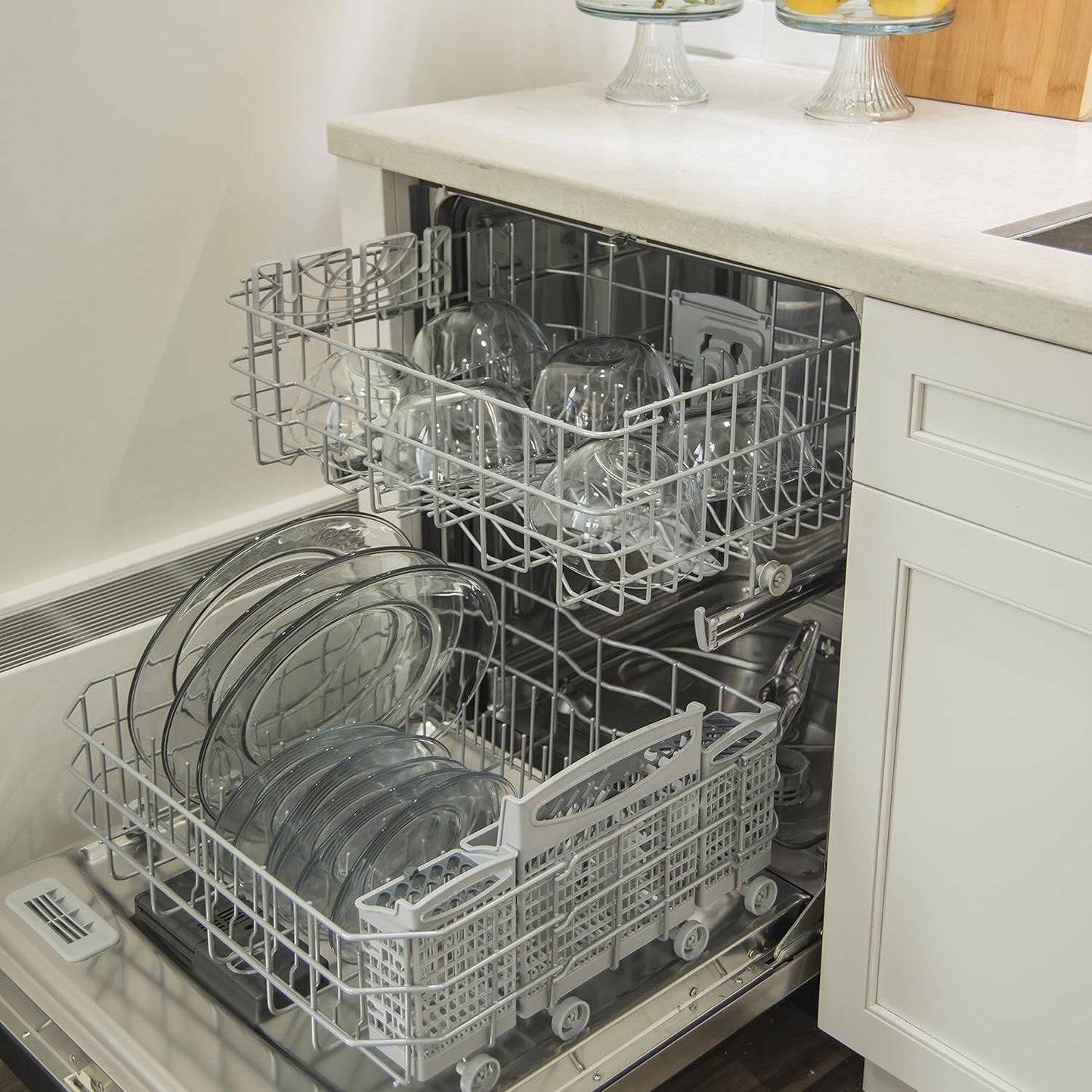 Anchor Hocking 6-Inch Presence 24 oz. Glass Bowl (12-pieces, clear, microwave and dishwasher safe)