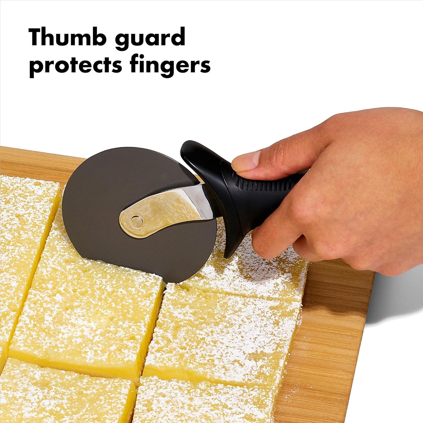 OXO Good Grips Pizza Wheel and Cutter for Non-Stick Pans