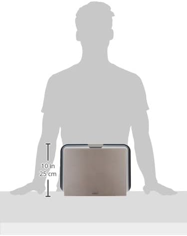 Joseph Joseph Nest Large 3-Piece Color coded Cutting Board Set with Storage Stand, Large - Grey