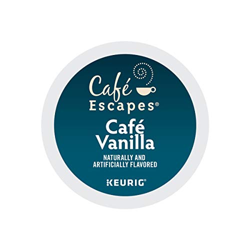 Cafe Escapes Cafe Vanilla, Keurig Single-Serve K-Cup Pods, 96 Count