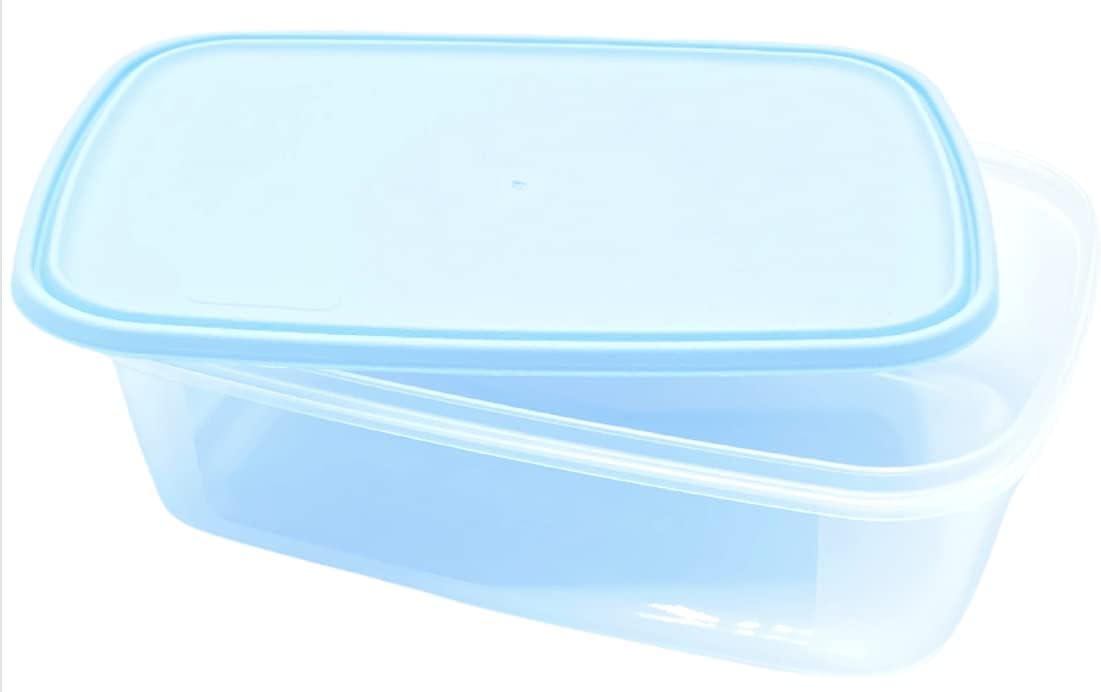 10 Pack To Go Food Storage Containers | Medium Size Rectangular Food Storage That Holds up to 35 Ounces of Food, Solids, or Liquids 35oz (4.22 cups) Leak Proof Microwave Freezer Dishwasher Safe