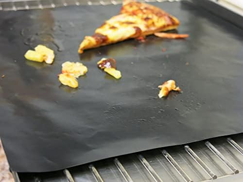 Combo Pack - 2 Large Oven Liners, 1 Toaster Oven Liner, 1 Microwave Liner BPA and PFOA Free; Protect the Bottom of Electric or Gas Oven Toaster Oven Microwave…