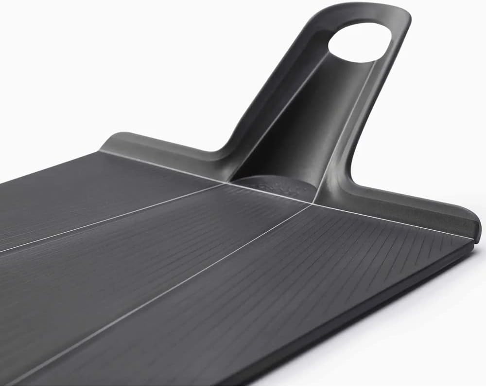 Joseph Joseph Chop2Pot Plus Folding Cutting Board Easy-Grip Handle (Regular) - Black