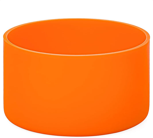 QIANHAI Protective Silicone Boots for Stanley Quencher Adventure 40oz Tumbler & IceFlow 30oz 20oz -Sport Water Bottle Bottom Sleeve Fits Hydro Flask -Stanley Cup Accessories (1Orange)