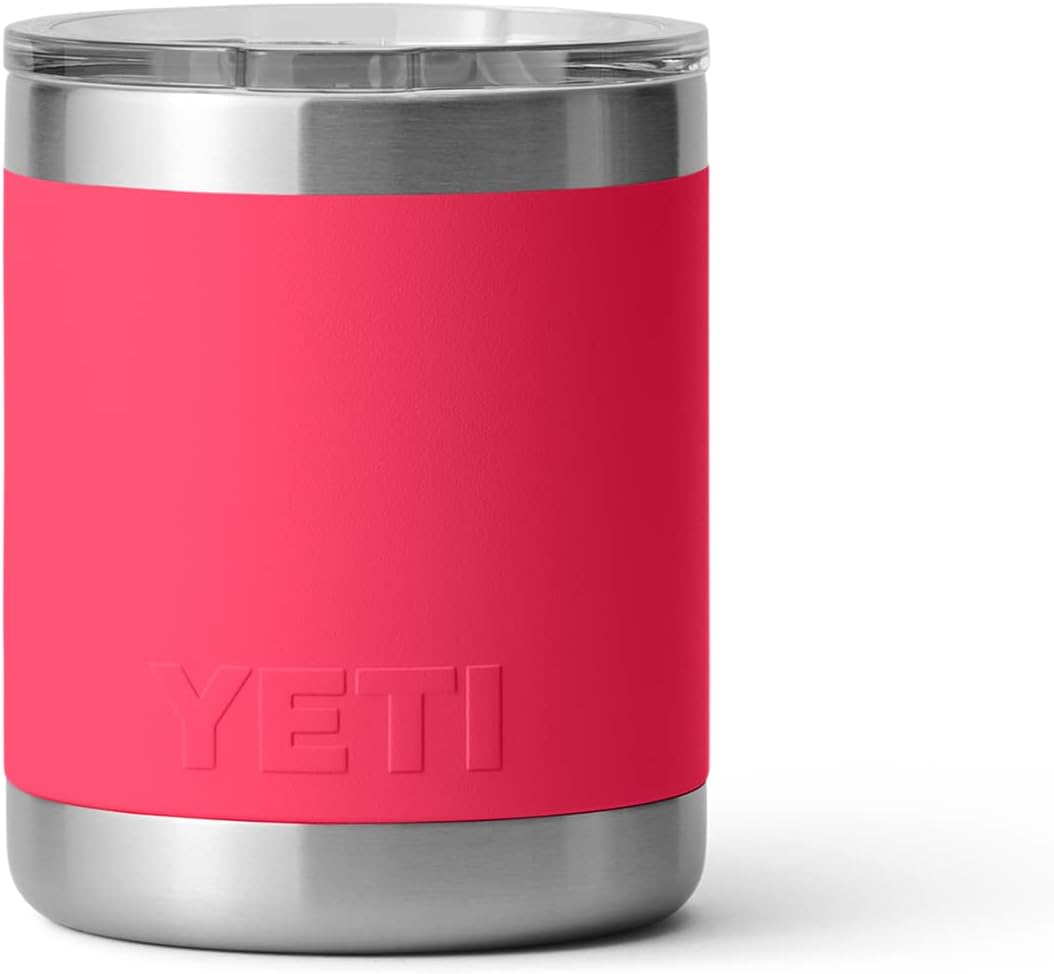YETI Rambler 10 oz Lowball, Vacuum Insulated, Stainless Steel with MagSlider Lid