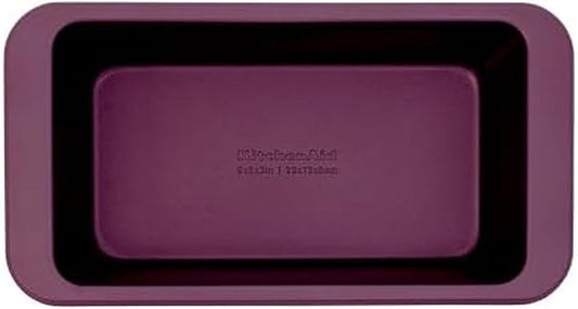 KitchenAid 9x5in Nonstick Aluminized Steel Loaf Pan, Beetroot