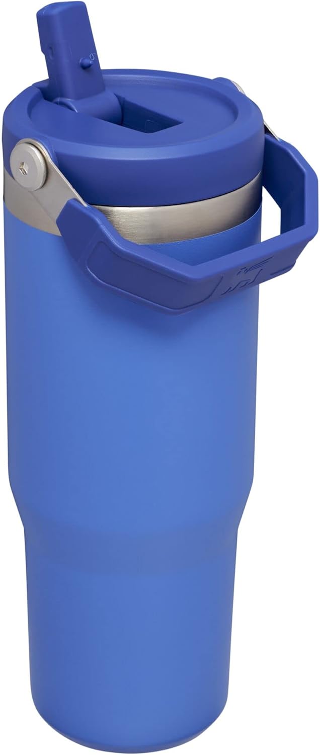 Stanley IceFlow Stainless Steel Tumbler - Vacuum Insulated Water Bottle for Home, Office or Car Reusable Cup with Straw Leak Resistant Flip Cold for 12 Hours or Iced for 2 Days