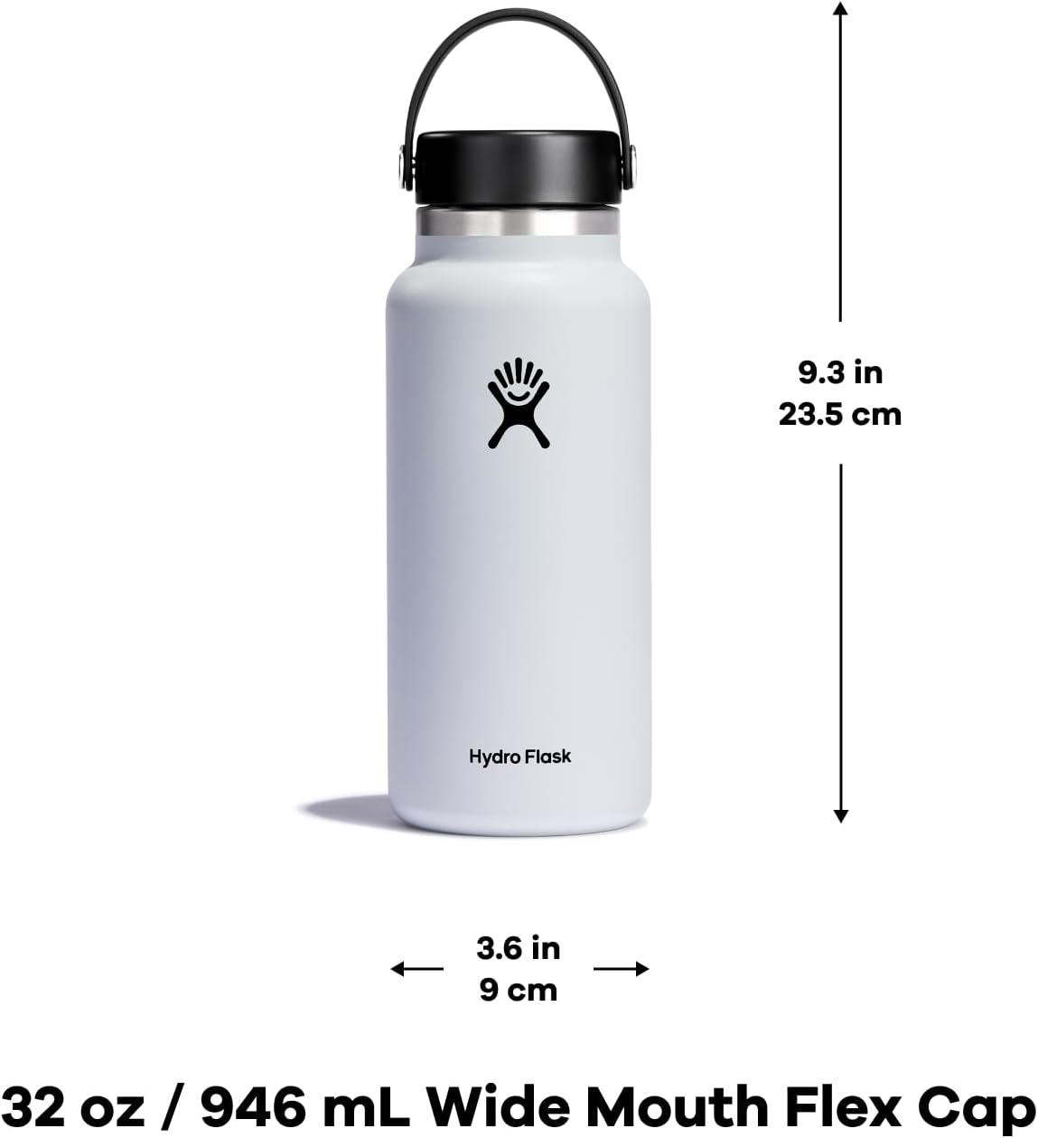 Hydro Flask Wide Mouth Bottle with Flex Cap 32 oz