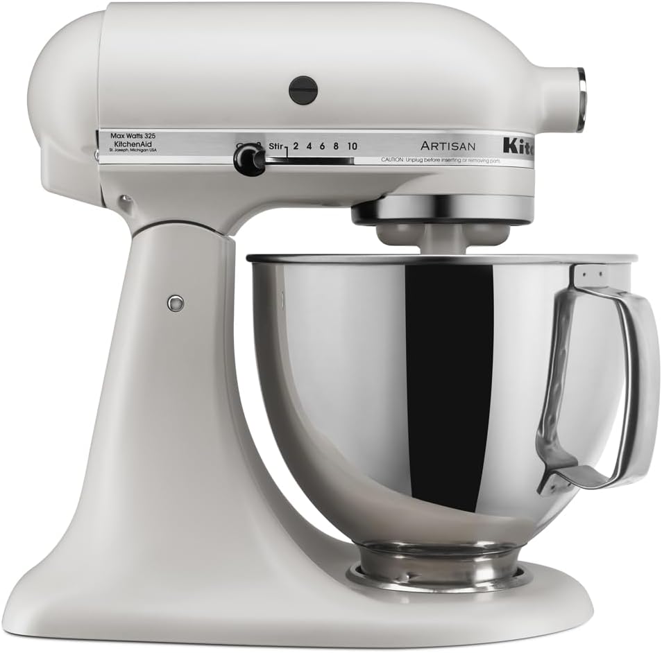 KitchenAid Artisan Series 5 Quart Tilt Head Stand Mixer with Pouring Shield KSM150PS, Milkshake