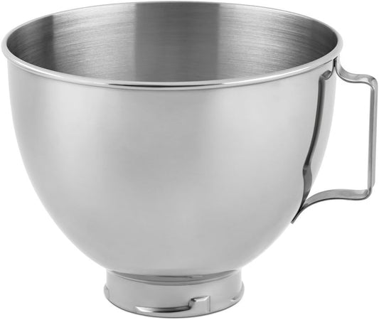 KitchenAid 4.5 Quart Polished Stainless Steel Bowl with Handle - K45SB