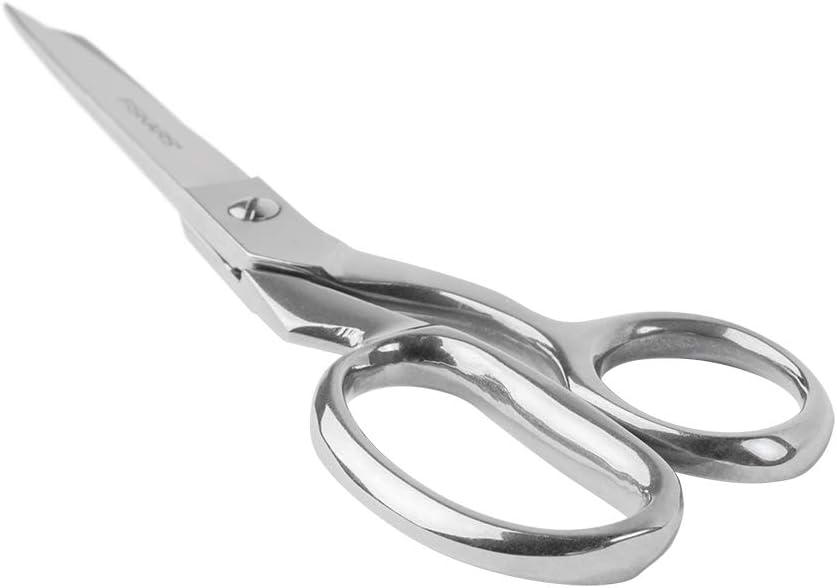 Fiskars Forged Scissors - 8" Stainless Steel - Paper and Fabric Scissors for Office, Arts, and Crafts - Silver