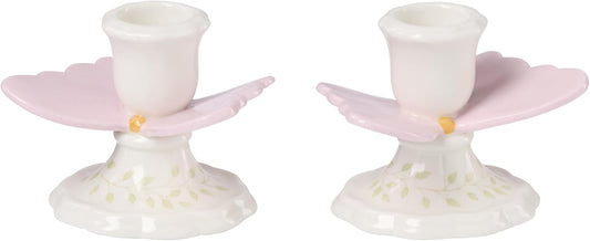 Lenox 897910 Butterfly Meadow Candlestick Holders, Set of 2