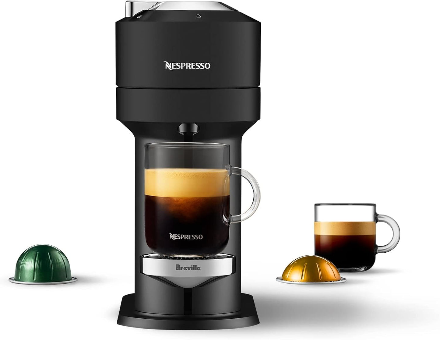Nespresso Vertuo Next Deluxe Coffee and Espresso Maker by Breville, 1500 watts