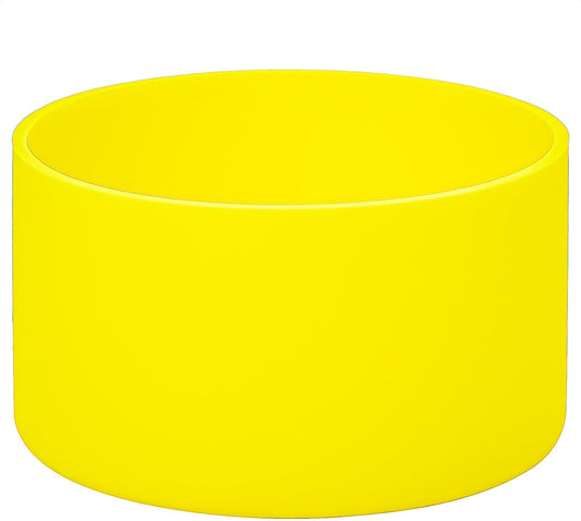 QIANHAI Protective Silicone Boots for Stanley Quencher Adventure 40oz Tumbler & IceFlow 30oz 20oz -Sport Water Bottle Bottom Sleeve Fits Hydro Flask -Stanley Cup Accessories (1Yellow)