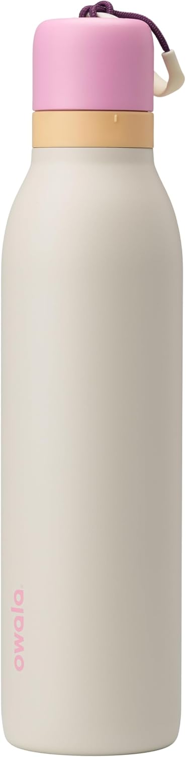 Owala FreeSip Twist Insulated Stainless Steel Water Bottle with Straw for Sports and Travel, BPA-Free, 24-oz, Daybreak