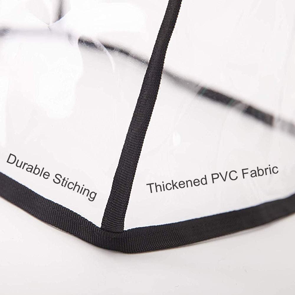 Transparent Cover for KitchenAid Stand Mixer, Large Size Covers with Organizer Bag Compatible 4.5-6 Quart KitchenAid Mixer, Fits All Tilt Head & Bowl Lift Models(Clear)