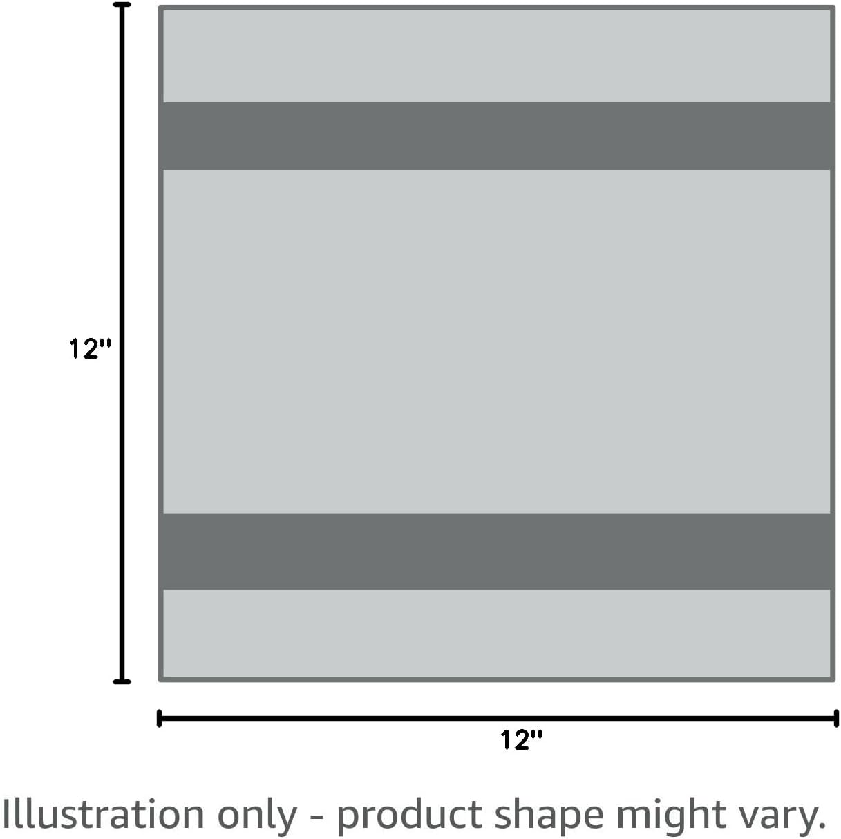 KitchenAid Albany Dishcloth 8 Pack Set, Matte Black/White, 12"x12"