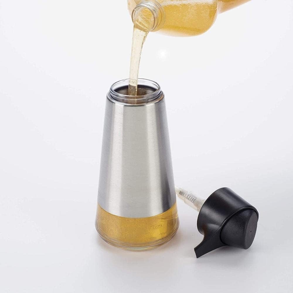 OXO Good Grips Stainless Steel Easy Press Soap Dispenser