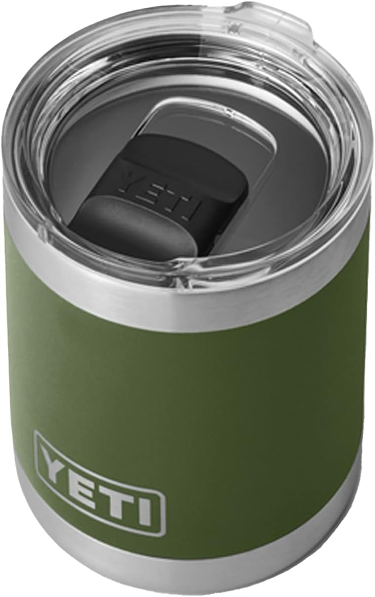 YETI Rambler 10 oz Lowball, Vacuum Insulated, Stainless Steel with MagSlider Lid