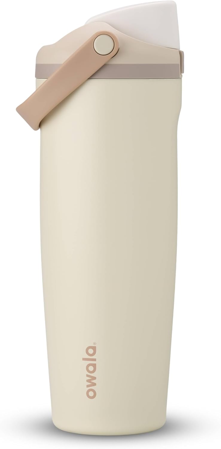 Owala FreeSip Sway - Stainless Steel - 30-oz. - Tan (Lightly Toasted)