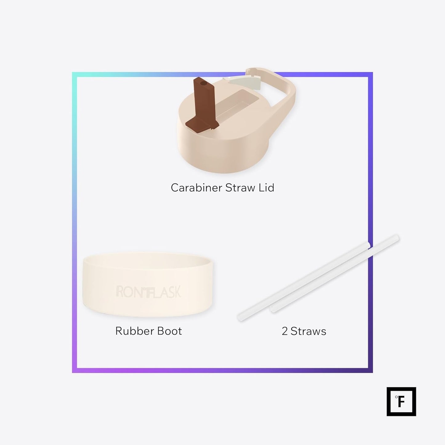 IRON °FLASK Camping & Hiking Hydration Flask with Straw, Wide Mouth Insulated Stainless Steel Sports Water Bottle - 22 oz Dream Sunset