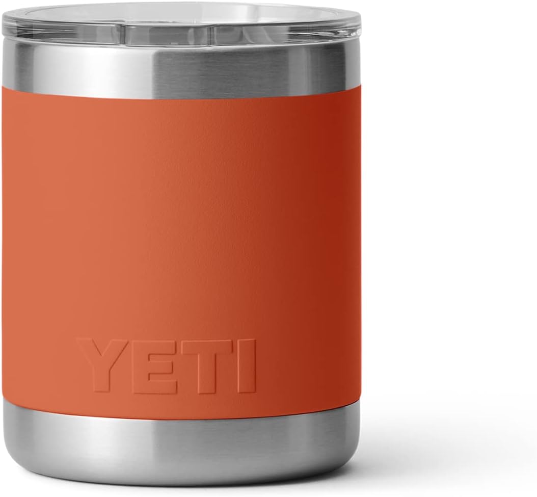 YETI Rambler 10 oz Lowball, Vacuum Insulated, Stainless Steel with MagSlider Lid