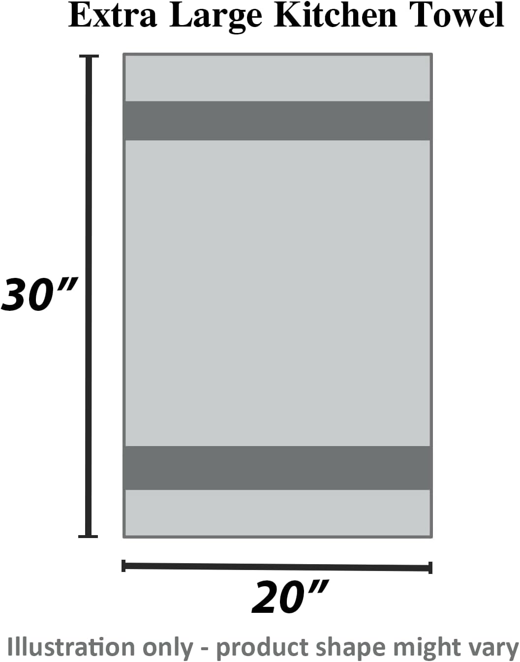 Urban Villa Kitchen Towels Solid Beige Towels Set of 6 20" X30” 100% Cotton Highly Absorbent Quick Drying Dish Cloths & Dish Towels Thanksgiving Fall Tea Towels with Hanging Loop Towels