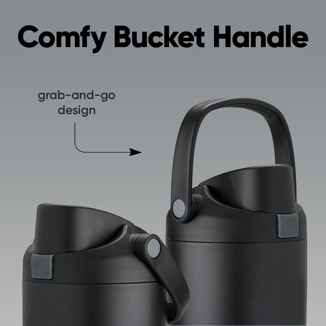 Owala FreeSip Sway - Stainless Steel - 40-oz. - Black (Very, Very Dark)