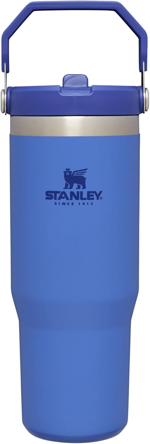 Stanley IceFlow Stainless Steel Tumbler - Vacuum Insulated Water Bottle for Home, Office or Car Reusable Cup with Straw Leak Resistant Flip Cold for 12 Hours or Iced for 2 Days