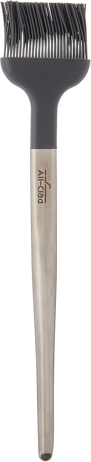 All-Clad Specialty Silicone Kitchen Gadgets Pastry Brush Kitchen Tools, Kitchen Hacks Silver
