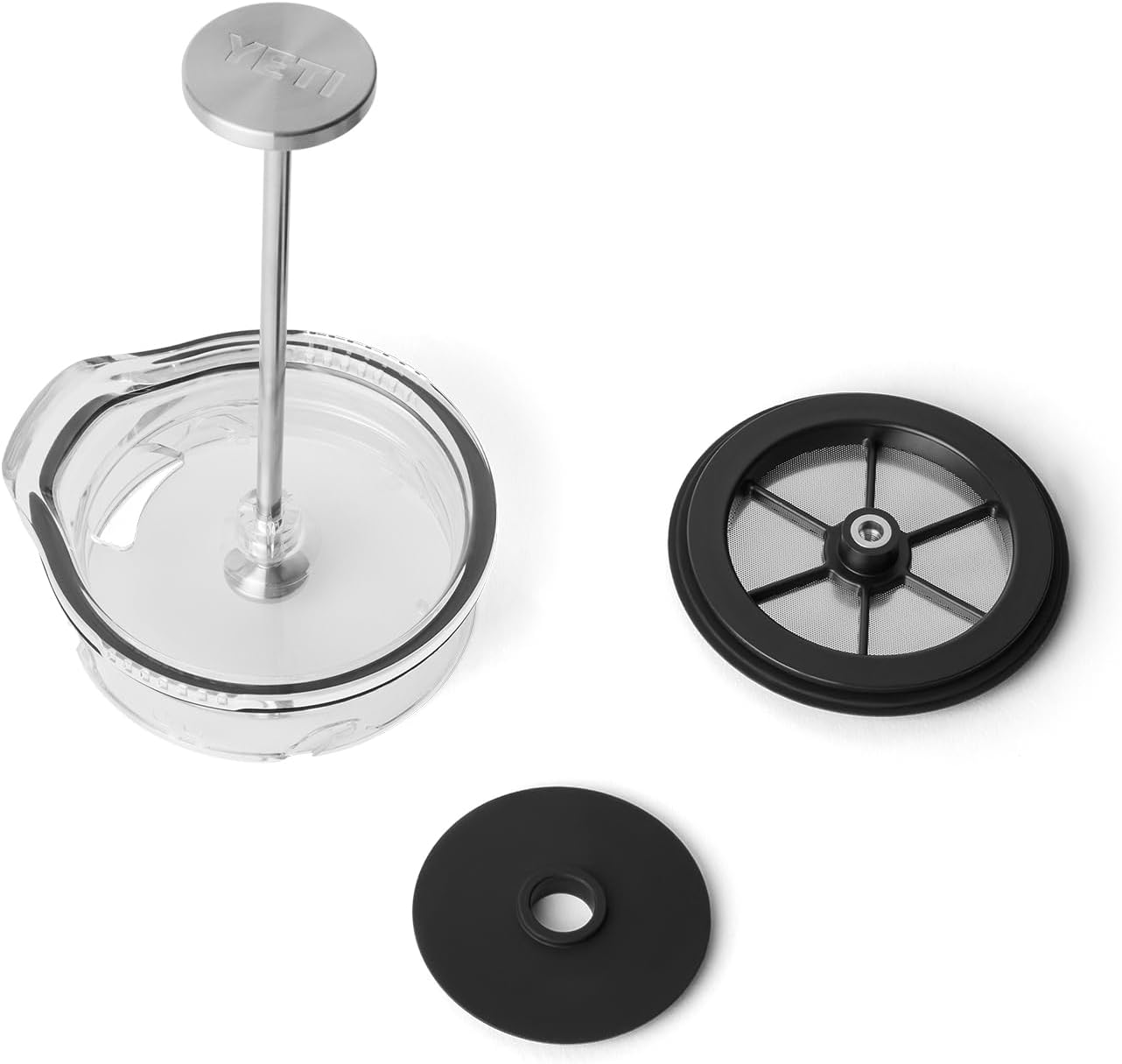 YETI Rambler 34 oz. French Press Coffee Maker, with GroundsControl Filter, Navy