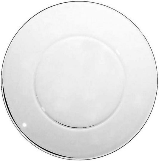 Anchor Hocking 10 Inch Glass Plates, Set of 12 Glass Dinner Plates