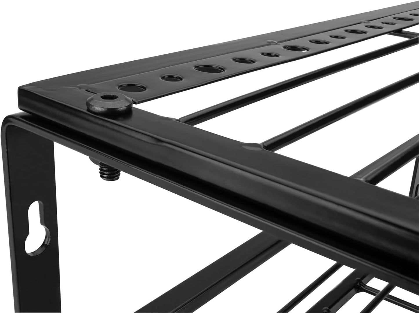 Performance Tool W7701 Power Tool Organizer Wall Mount - Hand Tool Storage Racks, Utility Racks, Drill Holder & More - 3 Tier Sturdy Iron 16" Cordless Tool Organizers