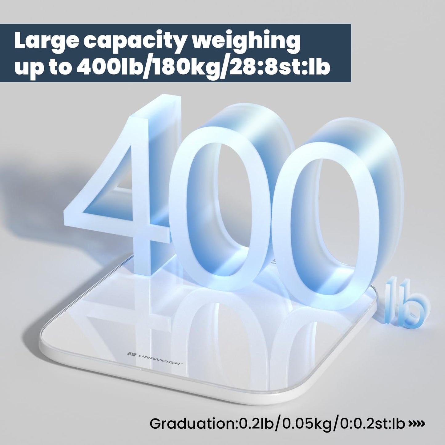 Kitchen and Bathroom Bundle-Digital food scale for Ounces and Grams11lb,Slim body weight Scale 400lb,Tempered glass,touch button LCD display,Precise Weight Measuring and Portion Control,white