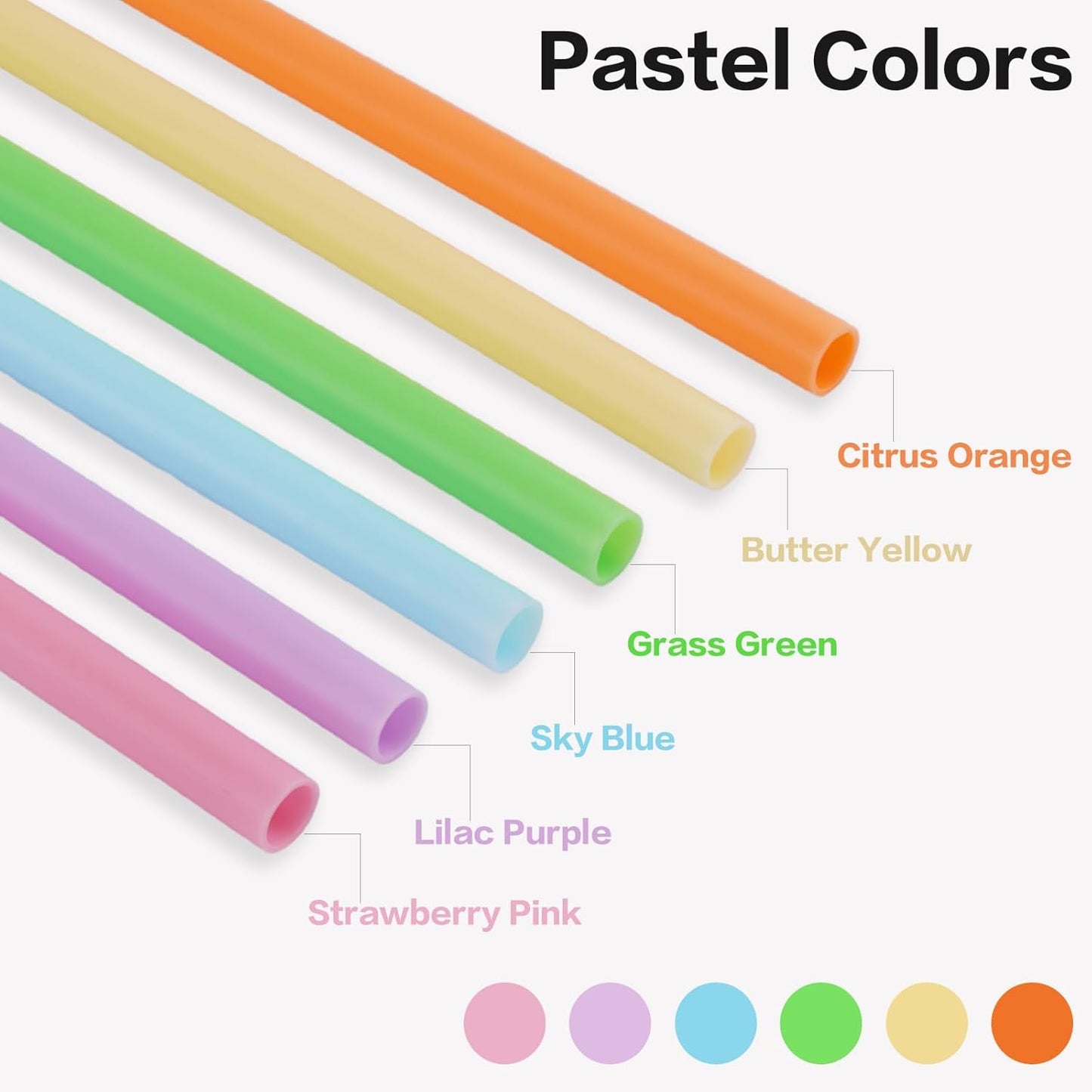 Straws Replacement Compatible with Owala Freepsip 24oz,32oz Water Bottle,Replacement Parts For Owala Free Sip Sway 30 oz,Include 6 BPA-FREE Straws and 1 Cleaning Brush