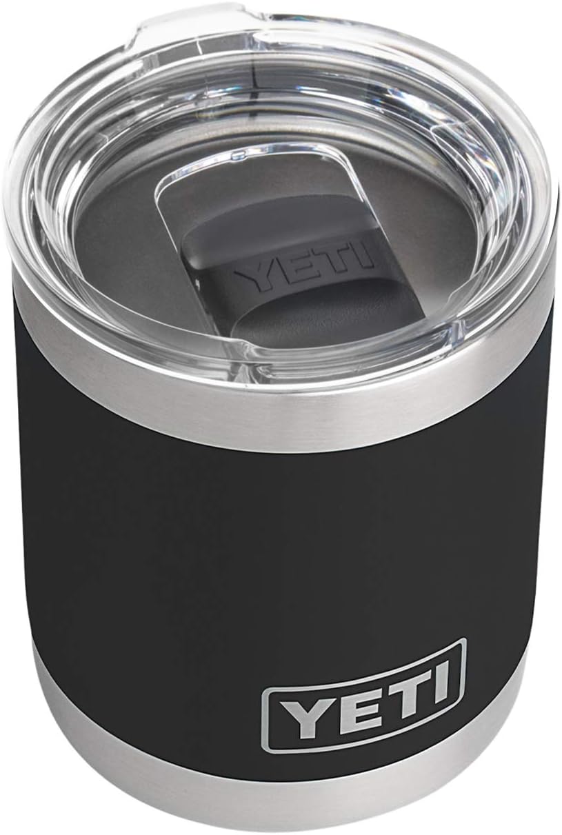YETI Rambler 10 oz Lowball, Vacuum Insulated, Stainless Steel with MagSlider Lid