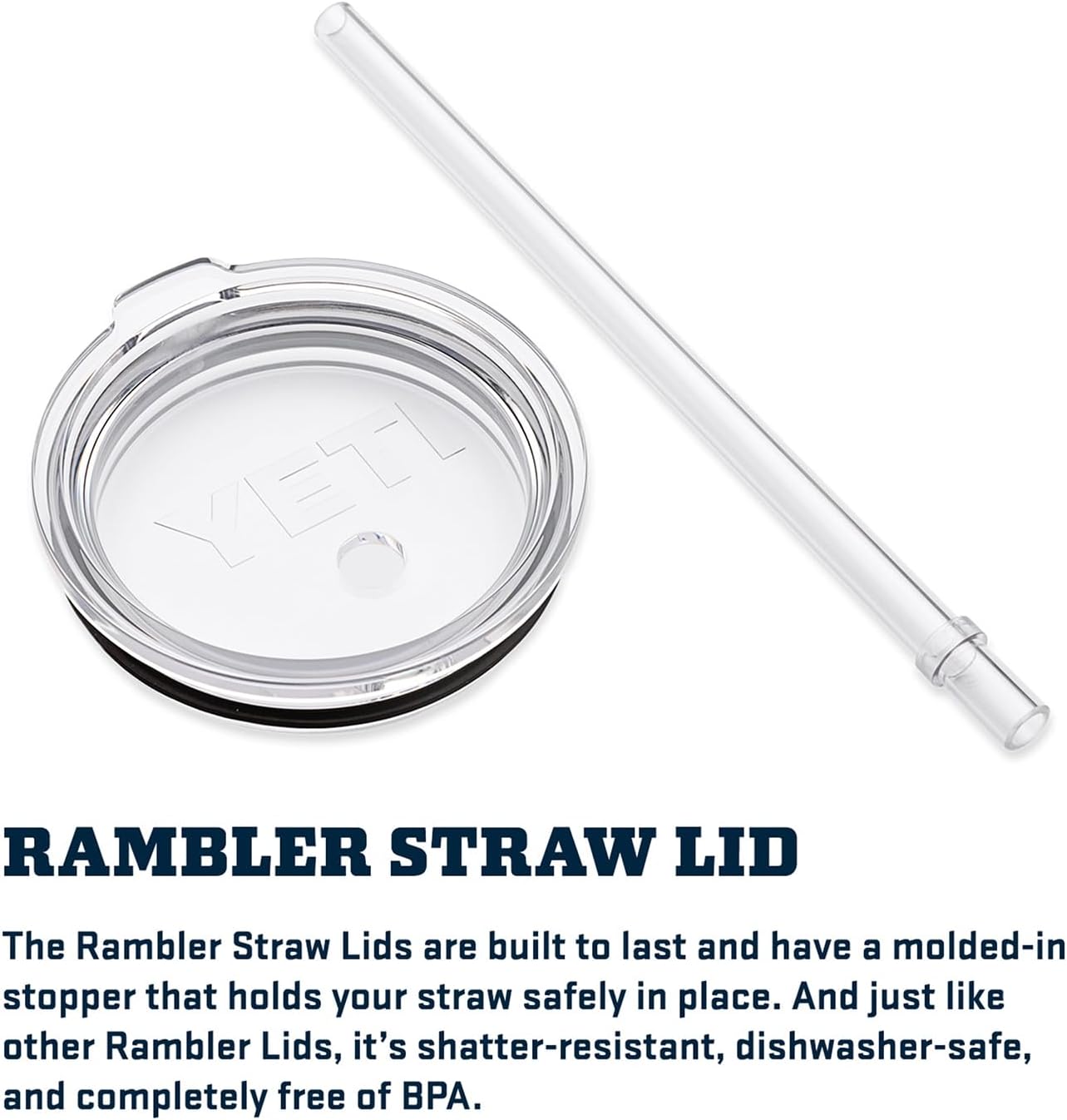 YETI Rambler 42 Oz Straw Mug Rescue Red