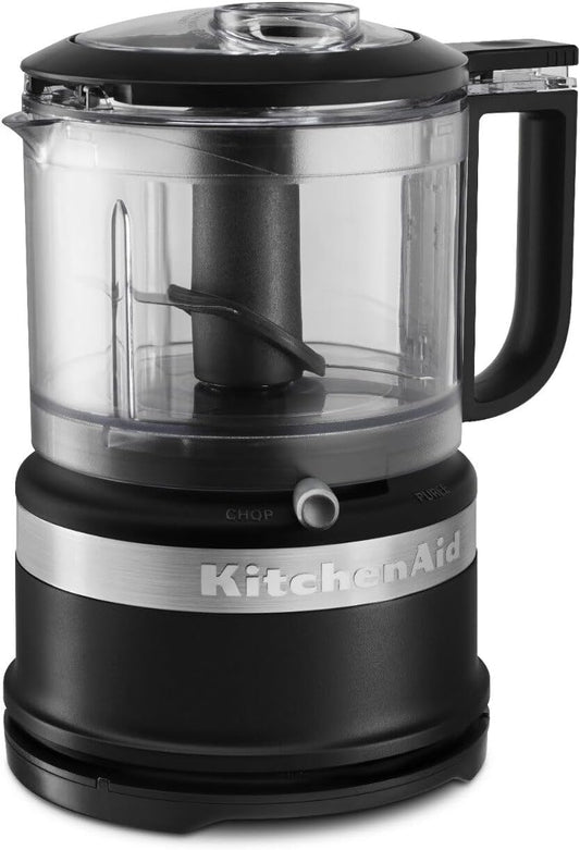 KitchenAid 3.5 Cup Food Chopper KFC3516BM, Matte Black
