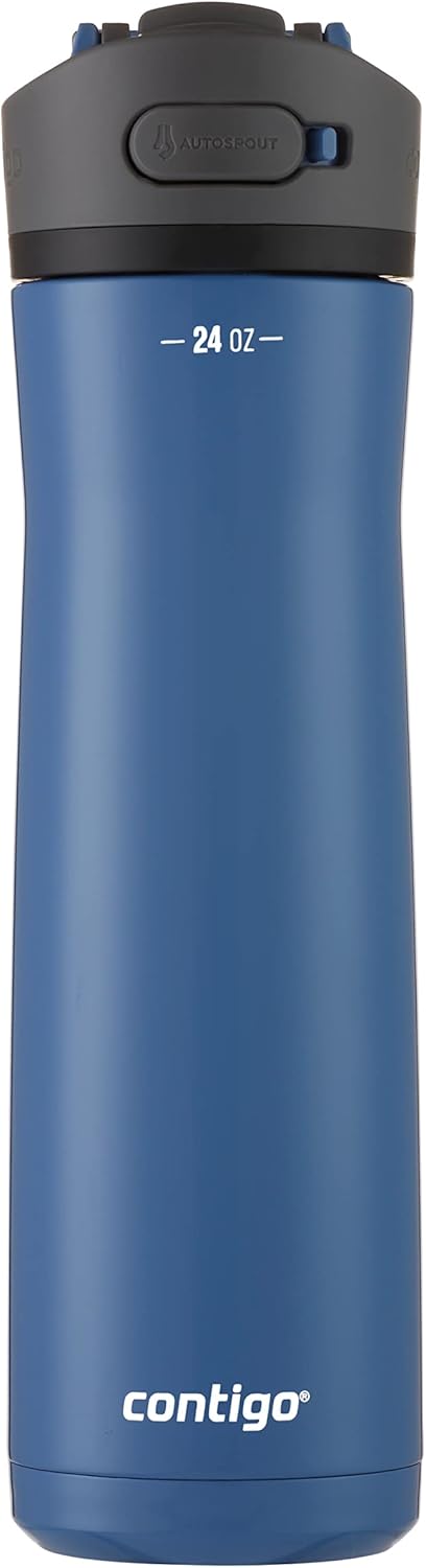 Contigo Ashland 2.0 Water Bottle with AUTOSPOUT Lid 24oz. Blue Corn