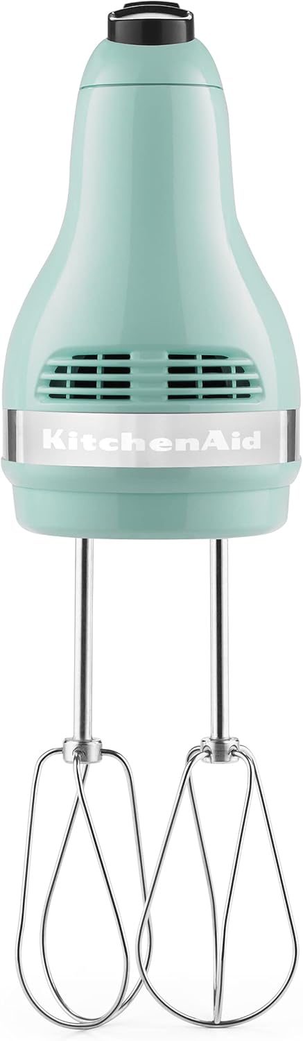 KitchenAid 5 Ultra Power Speed Hand Mixer - KHM512, Ice Blue
