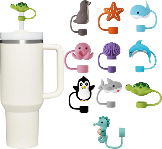 Customized Your 5Pcs Straw Topper for Stanley/Owala/Brumate/Hydro 10mm/0.39inch Diameter Straws