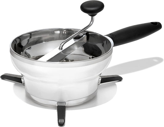 OXO Good Grips Stainless Steel Food Mill For Purees,Silver